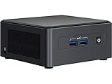 Intel NUC 11 Pro Mini PC NUC11TNHi7, 11th Gen Core i7-1165G7, 4.7GHz, Max 64GB RAM Support, Thunderbolt (8GB RAM + 512GB SSD)