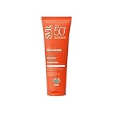 SVR - Sonnen-Secure-Milch SPF50+ ohne Parfüm – feuchtigkeitsspendender Sonnenschutz – unsichtbares Finish – patentierte Filterkombination – wasserfest – für Babys, Kinder, Erwachsene – 250 ml