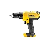 Dewalt 18 Volt Akku-Bohrschrauber DCD771D2 (2-Gang-Vollmetallgetriebe, elektronische Motorbremse, 15-stufiges Drehmomentmodul, max. Drehmoment 42 Nm, 2x 2,0 Ah Li-Ion-Akkus und Ladegerät, Koffer)