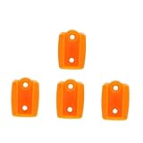 Holibanna 4 Stück Orangensaftteile Orangenpresse Zubehör Entsafterungsteile Orange Peeler Juicer Entsafter Schäler Ersatz für elektrischer Orangensaft Teile für Saftmaschinen Plastik
