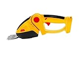HPHPH Akku Astschere, 36F / 24V elektrische Heckenschere Drahtlose wiederaufladbare Rasenmäher-Lithium-Batterie Einhand-Heckenschere Gartengeräte,für Gartenarbeit(36v 2pcs Batteries)