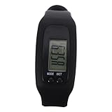 Supvox LED Schrittzähler Armbanduhr Für Herren Multifunktions Sportuhr Mit Kalorienüberwachung Elektronische Fitnessuhr Für Outdoor Aktivitäten Und Tägliches