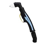 SEAFRONT Plasmaschneider Fackelkörper P80 Tapperkopf CNC Schneidkörper 10A -80A Schweißgeräte Zubehör für Plasma -Schneidmaschinen (Blau Schwarz)