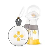 Medela Swing Maxi elektrische Doppelpumpe – Über USB aufladbar – Mehr Milch in kürzerer Zeit – Mit PersonalFit Flex Brusthauben und Medela 2-Phasen-Expression-Technologie, 1 Stück (1er Pack)