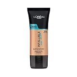 L'OREAL - Infallible Pro-Glow Foundation, Natural Beige - 1 fl. oz. (30 ml)