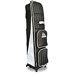 Long Ridge Abdeckung für Golfschlägertasche, 4 Räder schwarz schwarz/Silber Nicht zutreffend