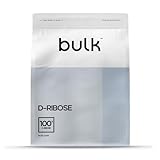 Bulk D-Ribose Pulver, 500 g, 100 Portionen, Verpackung Kann Variieren