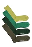 DillySocks Bunte Socken gerippt (4er Set) | Farbige Socken für Herren und Damen aus Bio Baumwolle & nachhaltiger Produktion