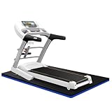 PA-DABAOO Trainingsgerätematte, 4 cm Dicke Eva-Laufbandmatte, Doppelseitige Antirutschmatte, Stoßdämpfende Und Geräuschreduzierende Bodenschoner, Zubehör Für Heimtrainer,180 * 85 * 4cm