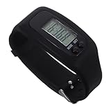 Gatuida LED Multifunktions Schrittzähler Armbanduhr Für Herren Sportuhr Mit Kalorienüberwachung Für Fitness Und Freizeitaktivitäten