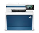 HP Color LaserJet Pro MFP 4302fdn Multifunktions-Farblaserdrucker, Automatischer beidseitiger Druck, Fax, Hohe Druckgeschwindigkeit, Bis zu 50.000 Seiten pro Monat, HP Wolf Pro Security