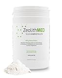 Zeolith MED Detox-Pulver 650g, Medizinprodukt, Apothekenqualität, Vergleichssieger, Darmreinigung, Entgiftung von Schwermetallen, Entgiftungskur, Vulkanmineralien, Heilerde, Darmreinigung