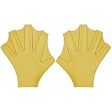Schwimmpaddel | Schwimmtrainer aus Silikon - rutschfeste Handpaddel für Erwachsene Kinder Jugendliche Tauchen Schnorcheln Pool Strand und Meer