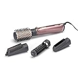 BaByliss Beliss Big Hair 1000 Watt 4-in-1 Heißluftstyler mit Aufbewahrungstasche, Grau, AS960E, 39,2