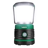 Lepro Campinglampe, Super Hell 1500 Lumen Außenleuchten, 4 Leuchtmodi batteriebetriebene Suchscheinwerfer, wasserfeste Notfallleuchte für Stromausfällen, Wandern, Notfall, Angeln und so weiter