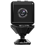 Closer X6D Mini-WLAN-Kamera, 2 MP, Magnetische Halterung, 64 GB, Sichere Heim-WLAN-Kamera, Haustier, 1080P, Infrarot-Nachtsicht, Babyphone