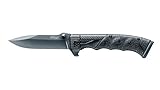 Walther Unisex Messer PPQ Knife 5.0746 Outdoormesser mit Holster Schwarz, 223mm