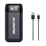 XTAR PB2SL 18650 akku ladegerät 21700 ladegerät akku ladegerät USB-Ausgang (Black)