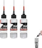 3 Stück Scherkopf Öl Für Haarschneidemaschinen, Öl Haarschneidemaschine, Wa Hl Haarschneidemaschinenöl, Geruchloses Und Reibungsminderndes Trimmeröl, Leichtes Rasier- Und Haarschneidemaschinenöl