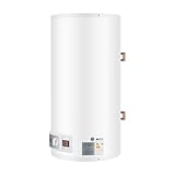 LANNADD 80L Durchlauferhitzer Warmwasserspeicher 2000W Durchlauferhitzer Dusche 77-167℃ Warmwasserboiler mit LED Bildschirm Küche Durchlauferhitzer