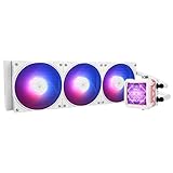 Thermalright FW PRO 360 ARGB MEW CPU AIO Kühler,IPS LCD Bildschirm mit 320 * 320 Auflösung,für AM5&Intel 1700/1851,Leistungsstarke 360 Specs Wassergekühlt mit 2.73in Abnehmbaren Display