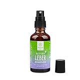 BitterLiebe® Leber Komplex Spray - natürliche Unterstützung der Leberfunktion mit Bitterstoffen und Cholin, für die Fettverdauung und Entgiftung