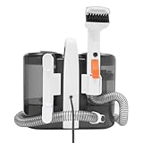 AOOUNGM Teppichreiniger mit 15kPa Saugkraft & 3-in-1 Funktion für Polster, Auto, Sofa - Leiser Waschsauger mit 5m Kabel, 700ml Abwassertank und 2 Bürstenköpfen