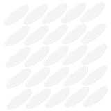 SOESFOUFU 50 Stück Notch-Sticker-Lünette Gesichtsmaske für Kinder klares Gesichtsschild Gesichtsschutz für Haarspray Sicherheitsmaske Brille Bang-Aufkleber Schallwand