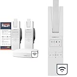 HOMEPILOT Rollladen Smart-Home Starter-Set - 2x RolloTron elektrischer Gurtwickler & RolloTron classic smart Power (bis 60 kg, 10 m²), Funk Gurtwickler elektrisch