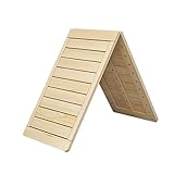 Klappbares Bettbrett aus Massivholz, feuchtigkeitsbeständig, harte Dielenmatte für Sofa, Matratze, zusammenklappbar, 90 x 200 cm, vielseitiger Holz-Bettkasten