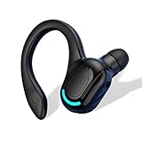 Cuifati Einohriger Kabelloser Ohrhörer mit HD-Stereo-Sound, IPX4 Wasserdichtes BT-Headset Zum Laufen, Fahren