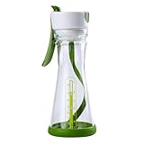 ​​Hitzeisolierter Trinkbecher​​ Dressing Maker Cup Mixer Dressing Shaker Manueller Mischbecher für Restaurant Home Kantine Shop Küche (White, One Size)