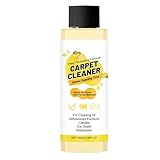 Woalopted Teppich Reinigungsflüssigkeit, Teppich Reiniger Konzentrat 100ml, Tragbarer Geruchsentferner Für Synthetik Wolle Sofas Autositze Haushalt