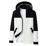 Caxndycing Softshelljacke Herren Regenjacke Wasserdicht Windjacke Atmungsaktiv Leicht Übergangsjacke Fahrrad Regenmantel Outdoor Rain Jacket mit Kapuze Funktionsjacke Packbare Wanderjacke