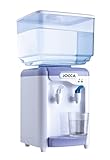 JOCCA - Wasserspender mit 7-Liter-Tank und Zapfhähnen | Getränkespender | 24,5 x 23 x 34 cm | Kaltes und warmes Wasser | BPA-frei | OHNE Flaschenadapter