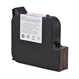 SEAFRONT Handheld -Drucker -Tintenpatrone 45 Ml Große Kapazität 600DPI Schnelltrocknen für T50 M20 Tintenstrahldrucker 300.000 Zeichen 2,54 Cm Schrifthöhe (YELLOW)