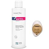 PsoriTIS, Urea 10% Shampoo - Seborrhoische Dermatitis, zu Schuppenflechte neigende Kopfhaut, Ekzeme, juckende, schuppige Haut, lindert die Symptome 120ml + Mandelmilchseife 25g (Shampoo + Soap)