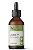 plantrition Vitamin D3 Tropfen Vegan 1000 I.E. pro Tropfen 1.350 Tropfen Vitamin D Öl - Vitamin D3 aus Flechten (Cholecalciferol) MCT Öl Kokosbasis Made in Germany - 50ml