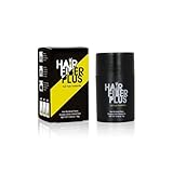 HairFiberPlus 12 g Haarfasern zum sofortigen Abdecken von Haarausfall in Sekunden (Grau, 12 g)