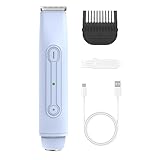 Besreey Bikintrimmer Für Frauen | Wasserdichter Intimrasierer | Tragbarer Akku Rasierer Mit Doppelkopf Für Zuhause Unterwegs Achseln Intimbereich Bikini