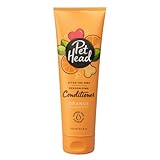 PET HEAD Conditioner für Hunde 250 ml, Ditch the Dirt, Orangenduft, Reinigt das Fell Ihres Hundes gründlich und macht es weich, Desodoriert und beseitigt Gerüche, pH-neutral, Sanfte Formel für Welpen