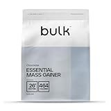 Bulk Essential Mass Gainer, Proteinshake zur Gewichtszunahme, Schokolade, 1 kg, Verpackung Kann Variieren