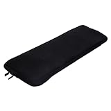 Sewroro Tastatur Aufbewahrungstasche Tragbar Klein Zum Tragen Weich Ergonomisch Schutzhülle Für Reise Gaming Tastatur Neopren Computertastatur Outdoor Tastaturtasche Schwarzer