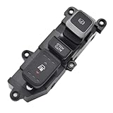 Feststellbremsschalter-Knopf Kompatibel Mit Hyundai Für Santa Für Fe XL 2017–2019 OEM: 93310-2W315 Elektronischer Handbremsschalter Feststellbremse Sitzheizung Fensterschalter