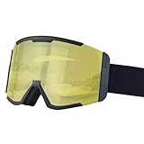 blispring UV Schutz Anti Beschlag Linse Schneebrille Große Vision Skating Brille Skibrille Für Männer Und Frauen Schnee Snowboard Brille Schneebrille