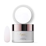 Acrylpulver für Nägel 28g, Soft White Sanftes Weiß, Zart weißes Acrylic Powder für feine French Spitzen & elegante Nägel, Leicht modellierbar, Made in Germany, Lynis-Nailshop.de