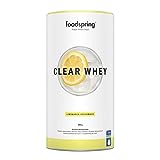 foodspring Clear Whey, Lemonade, 480g, Leichter und erfrischender Protein-Shake mit hochwertigem Whey-Isolat