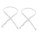 PLAFOPE 2 Stück Verstellbarer Elastischer Nahtloser Hemdhalter Unsichtbarer Taillengürtel für Damen Sorgt für Ordentlichen Look Hält Hemd Sicher Optimiert Figur und Komfort
