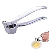 Garlic Press,Knoblauchpresse,Knoblauchpresse Edelstahl,Garlic Crusher,Knoblauchpresse Spülmaschinenfest,Knoblauch Zerkleinerer,Knoblauchpressen,Knoblauchmühle,Knoblauch Presse,für Knobi