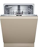 NEFF S155EAX08E, N 50, Smarter Geschirrspüler Vollintegriert, 60 cm, Besteckkorb, Made in Germany, automatische Türöffnung, besonders leise Spülmaschine, höhenverstellbarer Oberkorb, Schmutzerkennung